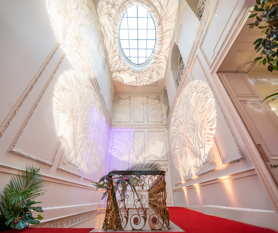 Garden of Eden Bat Mitzvah Leaf Projection Garden of Eden Bat Mitzvah Leaf Projection