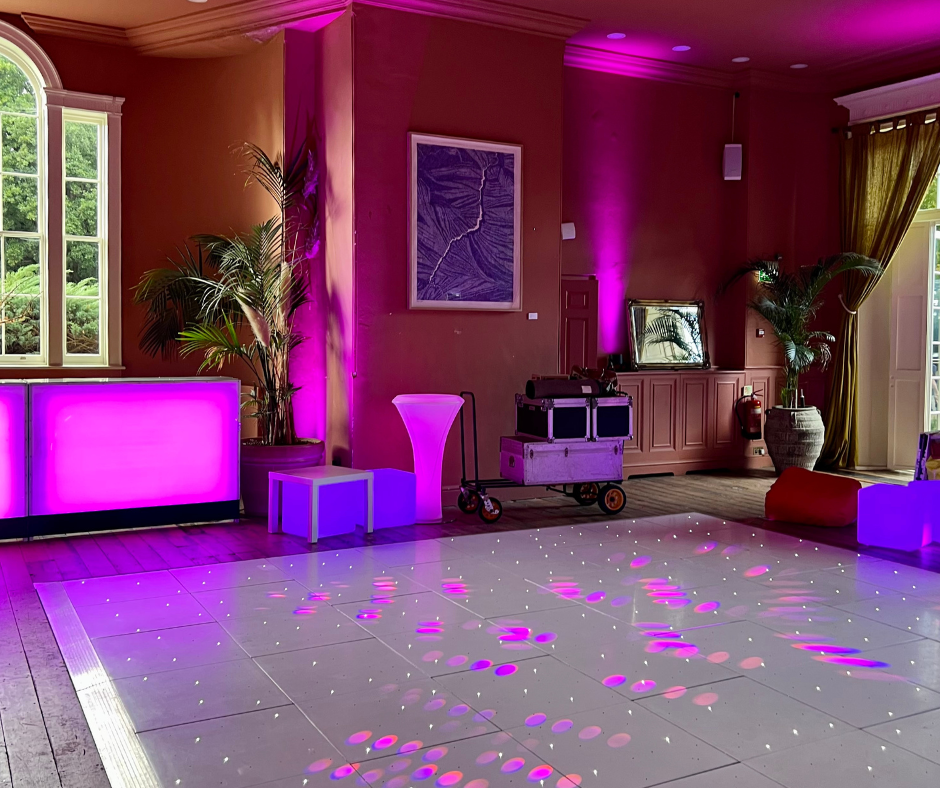Wilderness Adventure Bar Mitzvah Ibizia Style Dancefloor